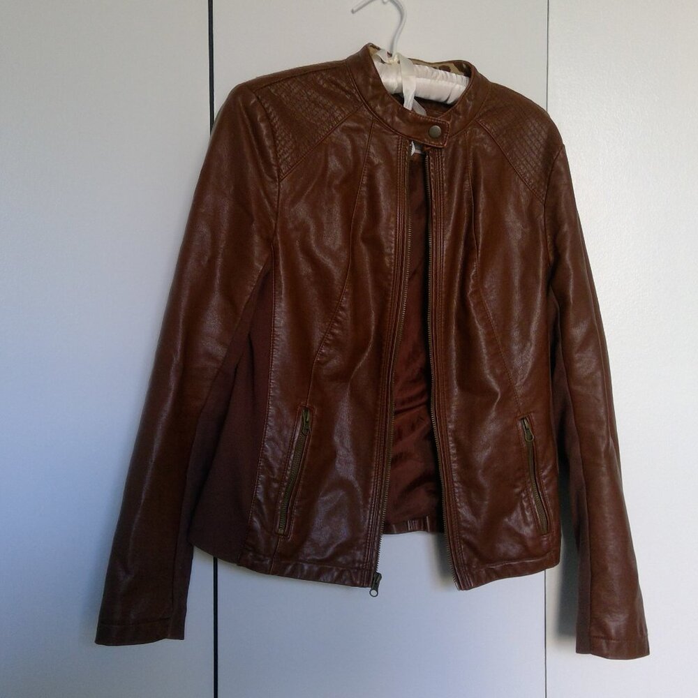 Leather Aviator Jacket